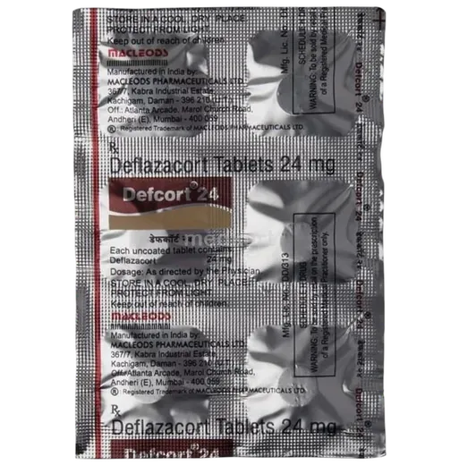 defcort 24mg tablet 6's